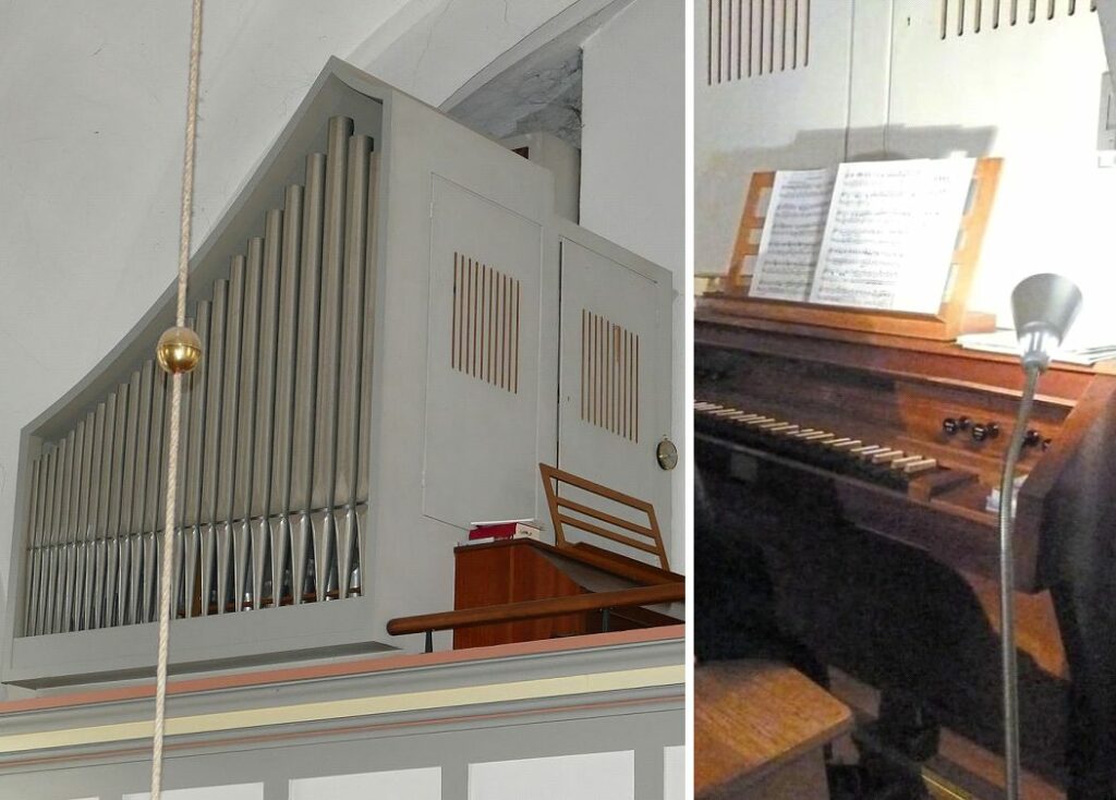 Ev. Kirche Orgel x2
